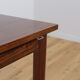 Table à manger danoise extensible en palissandre du milieu du siècle, années 1960