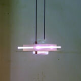 Post modern minimalist design pendant lamp by Dijkstra, Netherlands 1980s