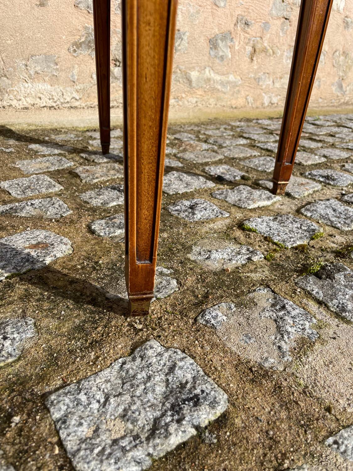Pink hot water bottle table
