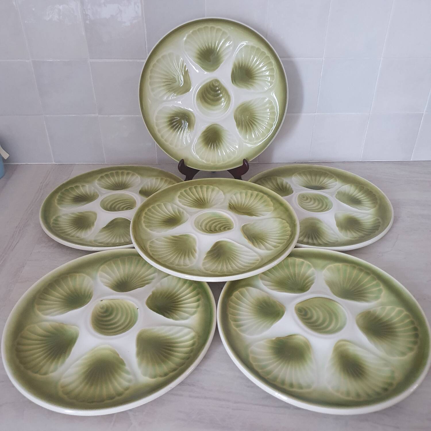 Shellfish plates Moulin des Loups Orchies