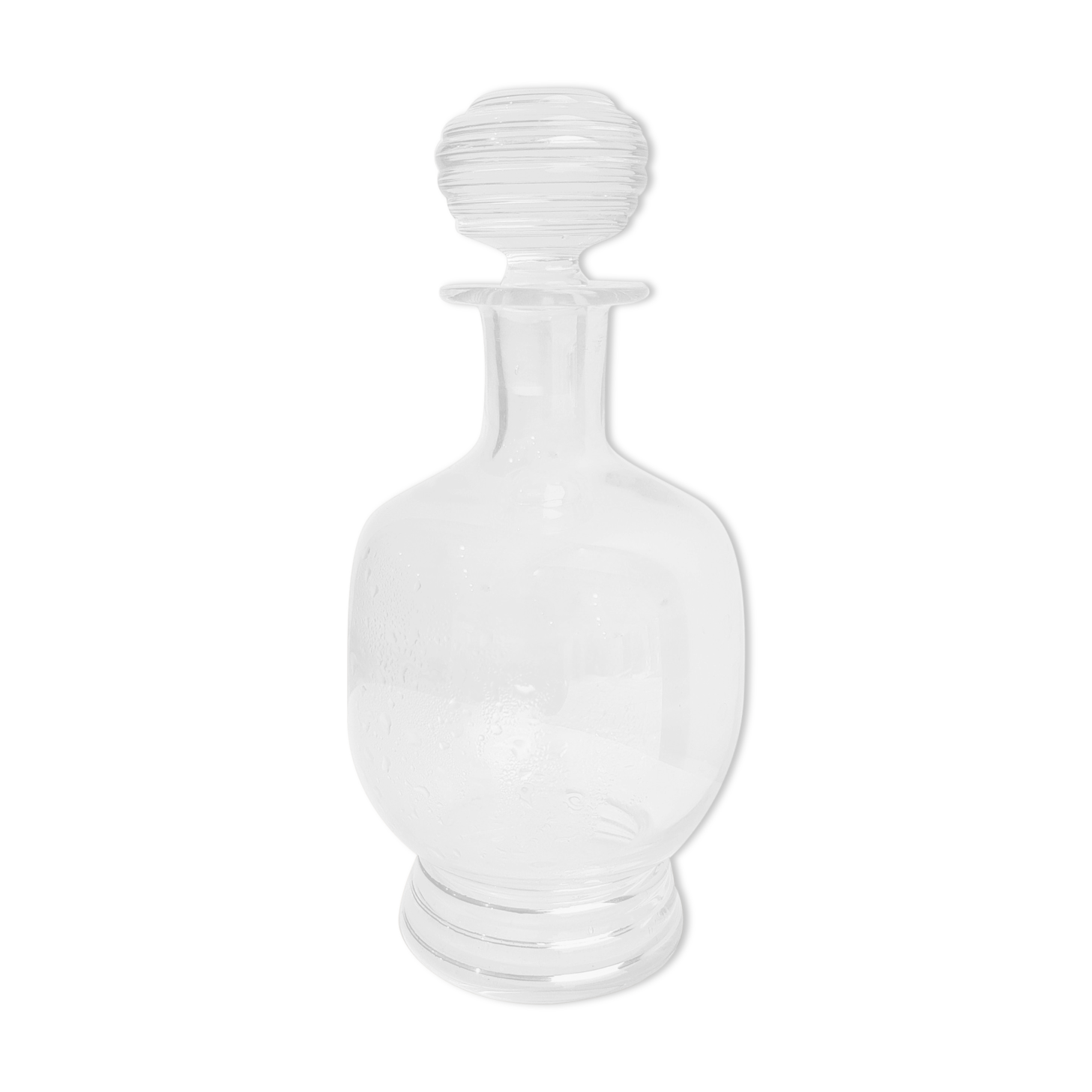 Glass liquor carafe