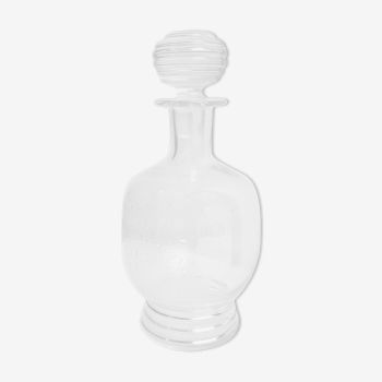 Glass liquor carafe