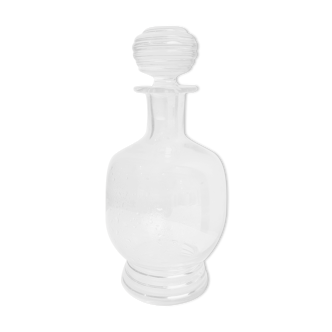Glass liquor carafe