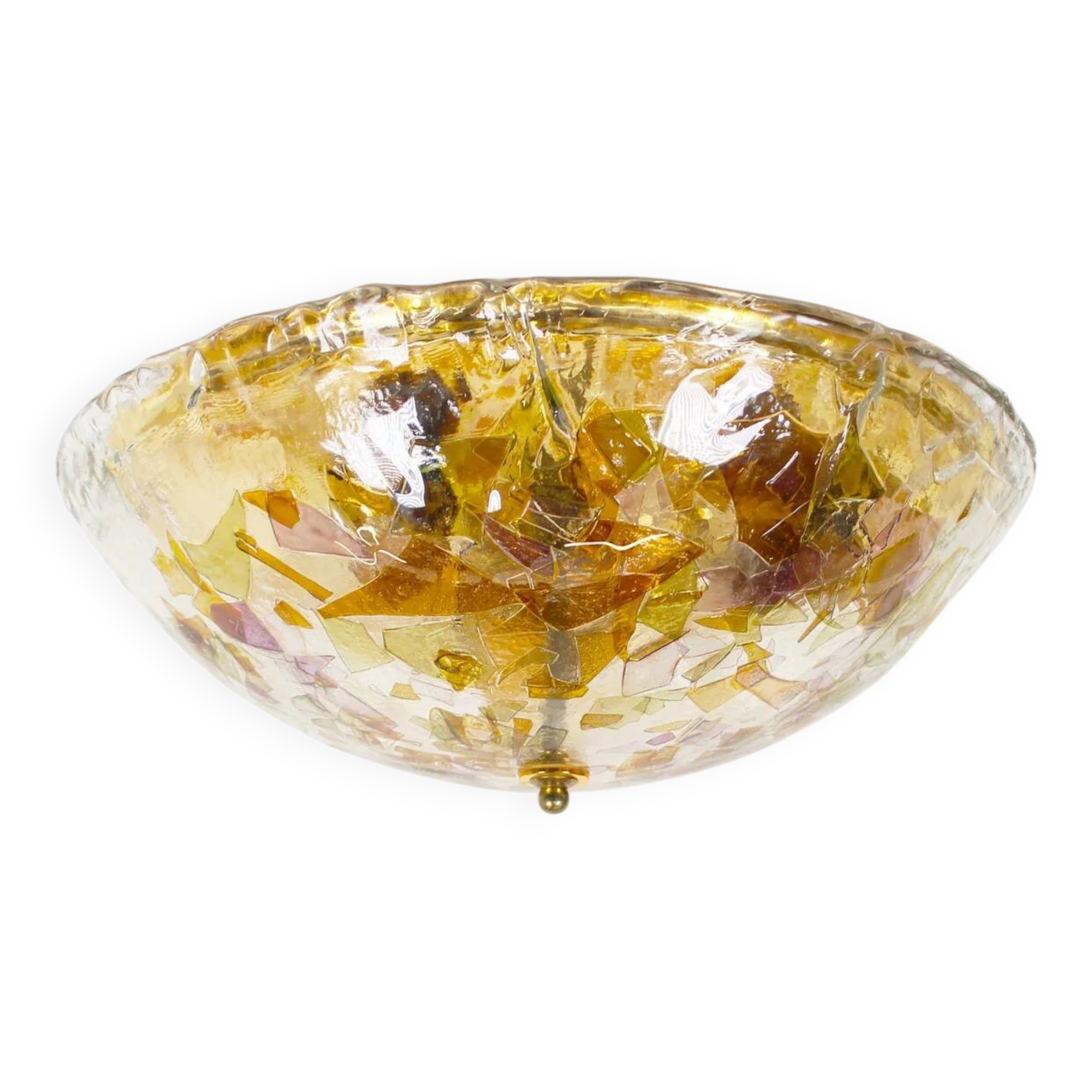 Grand lampadaire en verre de Murano par La Murrina