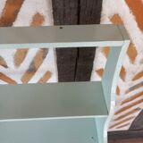 Vintage green wood shelf