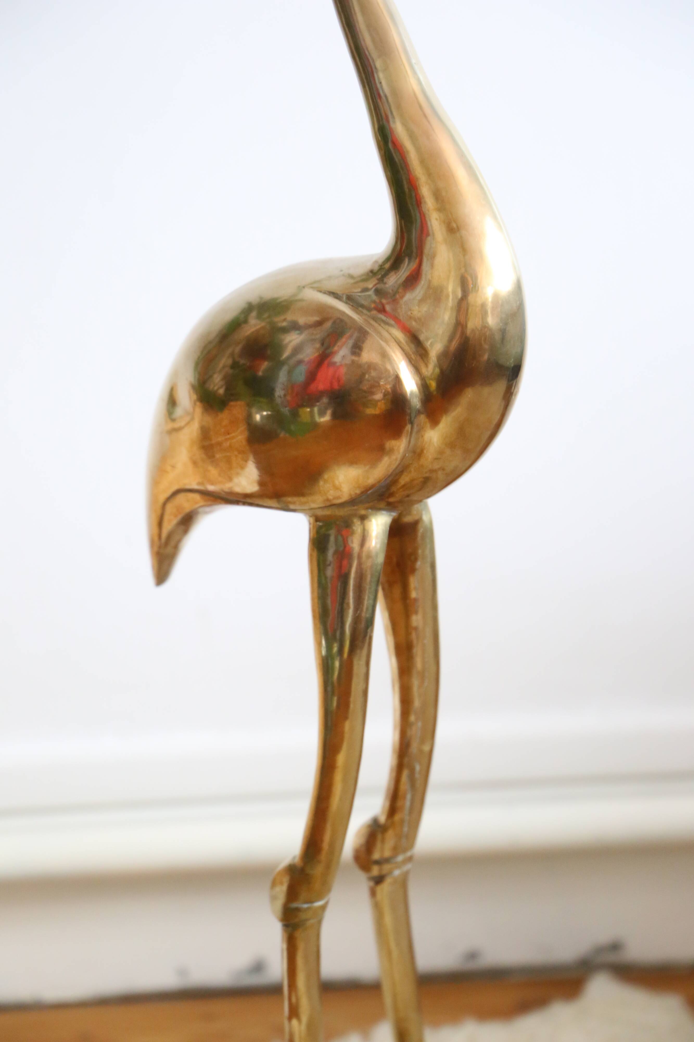 Great brass heron