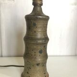 Vintage stoneware lamp