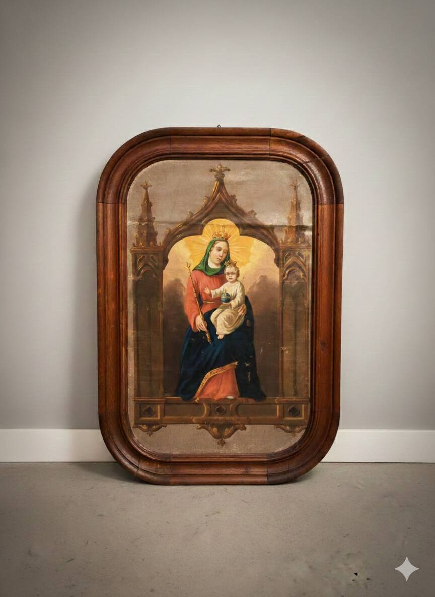 Religious tableau of Notre Dame de Fournet