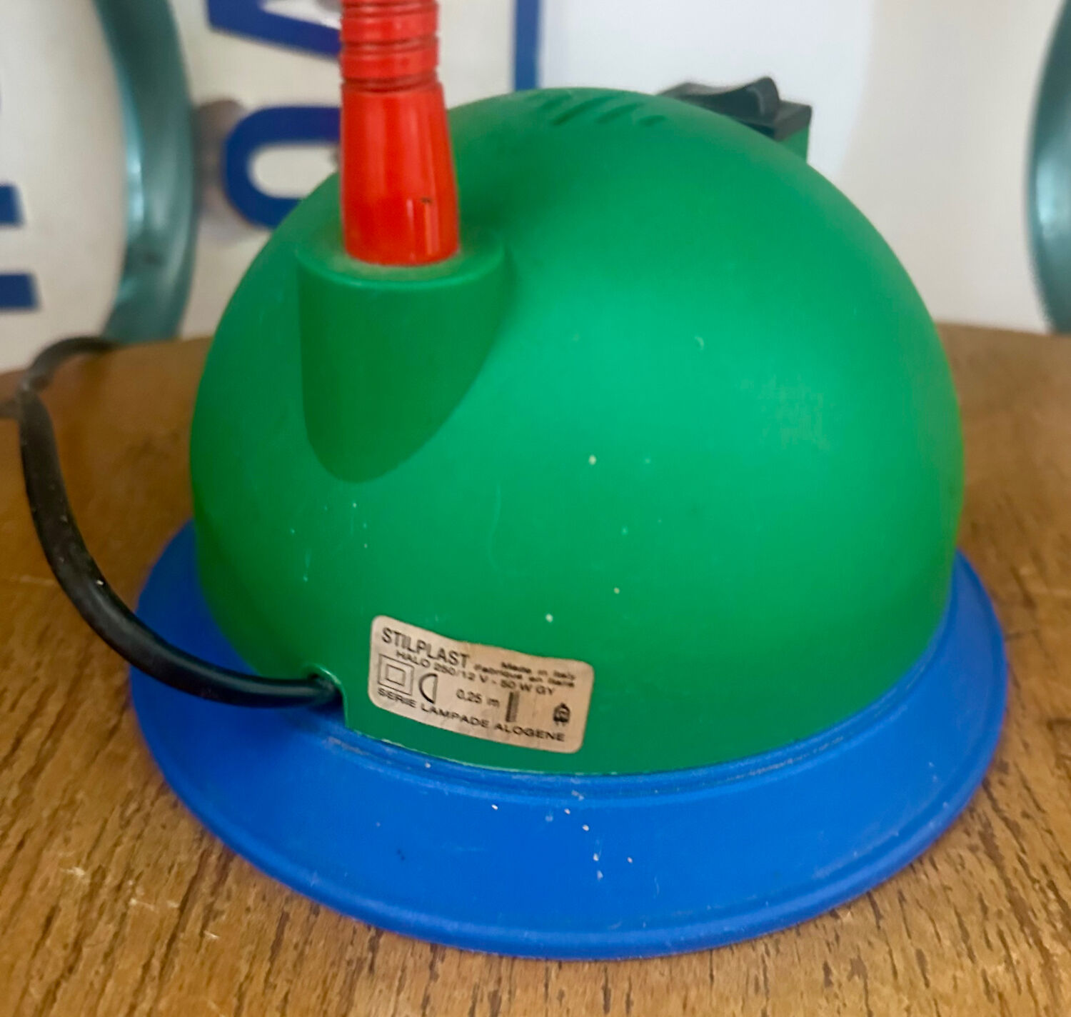 Vintage Memphis style desk lamp