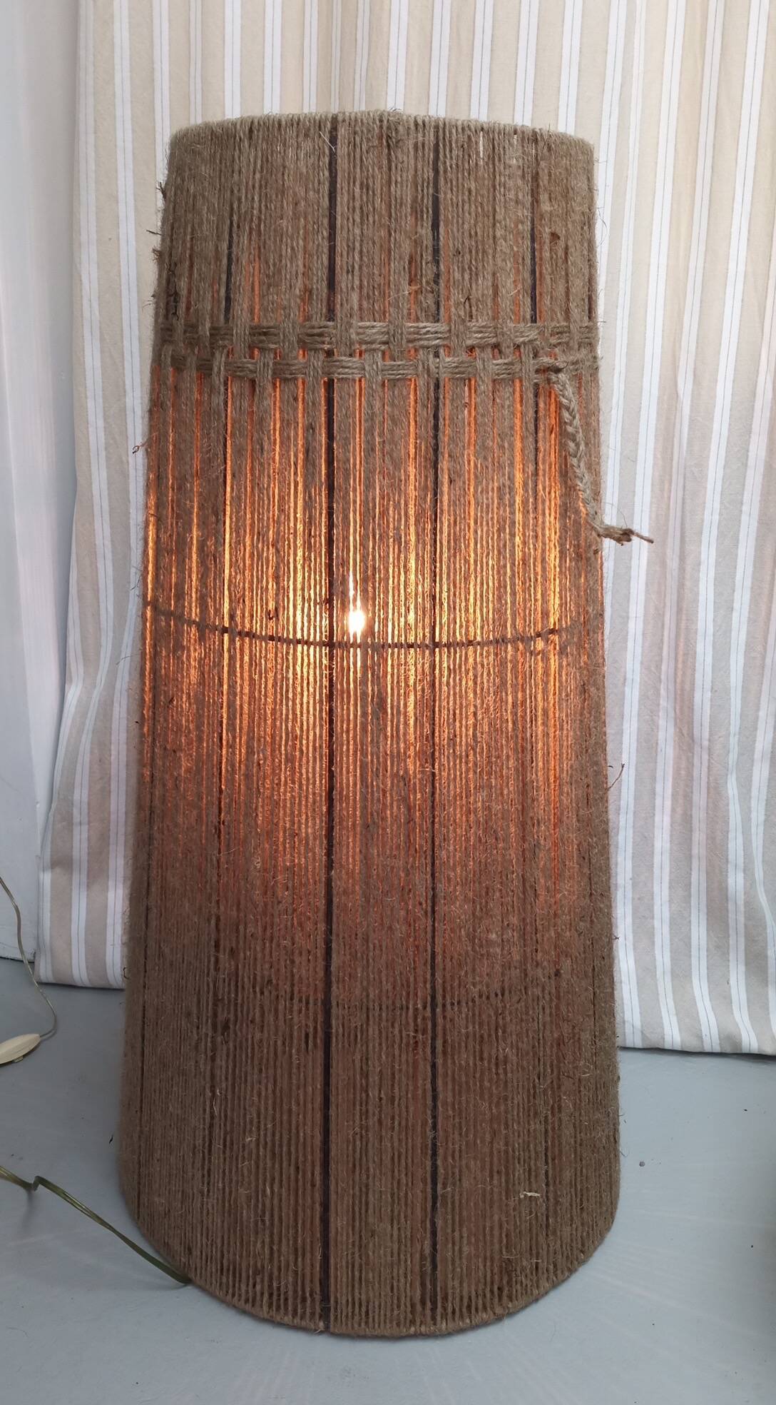 Jute lamp 74 cm