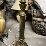 Brass lamp foot