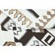 1970s Turkish Oushak Handmade Wool Cotton Beige Runner Rug 99x300