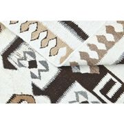 1970s Turkish Oushak Handmade Wool Cotton Beige Runner Rug 99x300