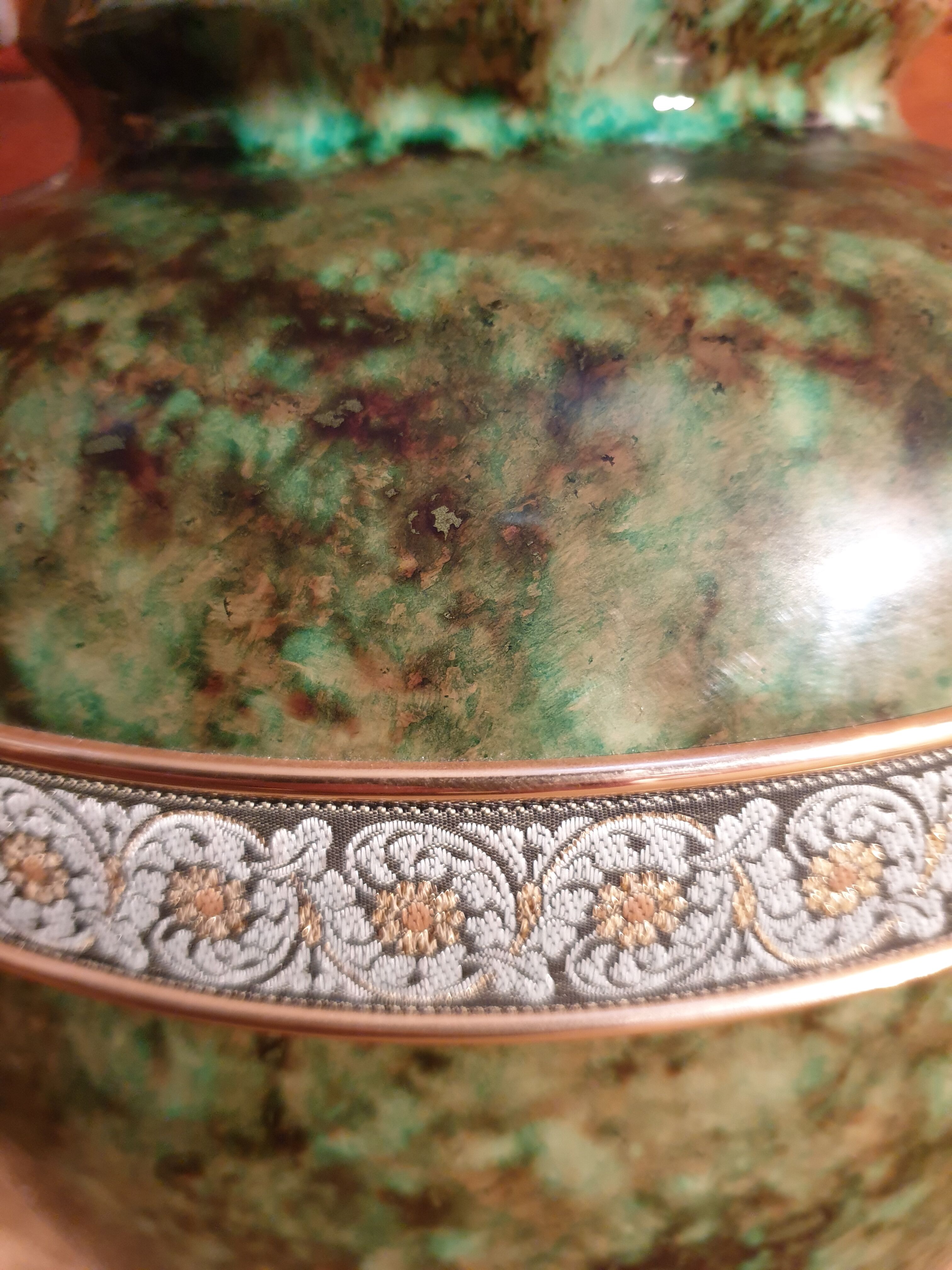 Green drimmer louis lamp