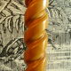 Colonne de présentation en bois h=85cm