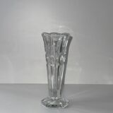 Small classic glass vase soliflore H16
