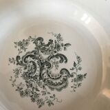 Set of 6 hollow plates gien iron earth