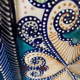 Ceramic plate Quimper signed HB