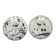 2 Plates in Nevers Earthenware (known as La Rochelle) | Bird | 18th century