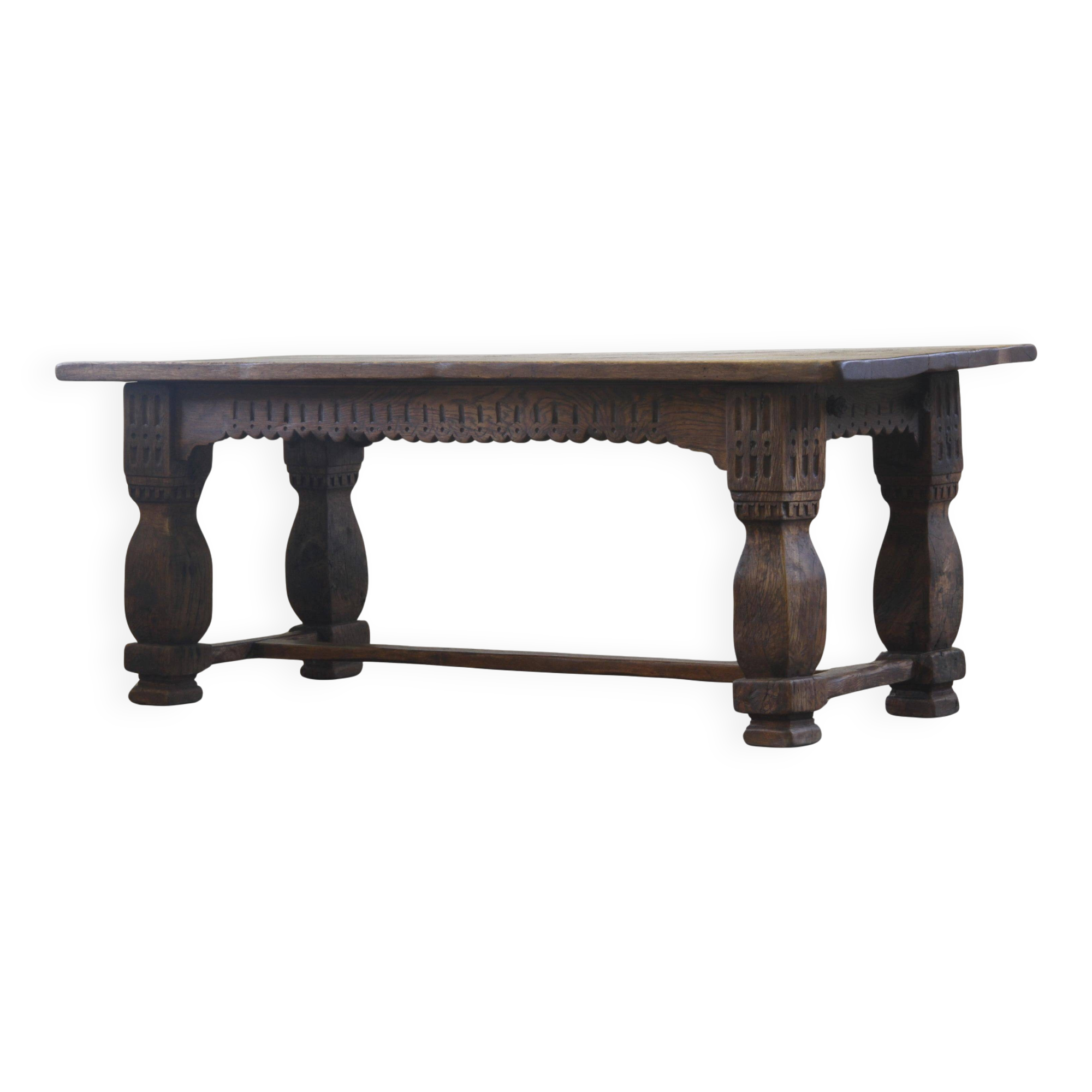 Large 17th century Jacobean style Baroque Farmhouse Refectory Table – Early