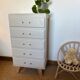 Chiffonnier vintage pieds compas