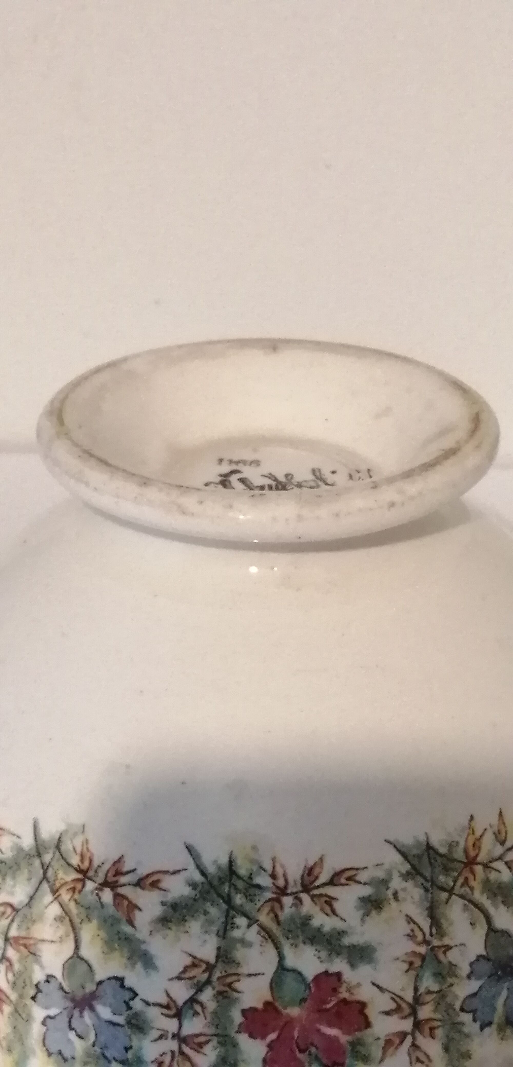 Old bowl sarreguemines