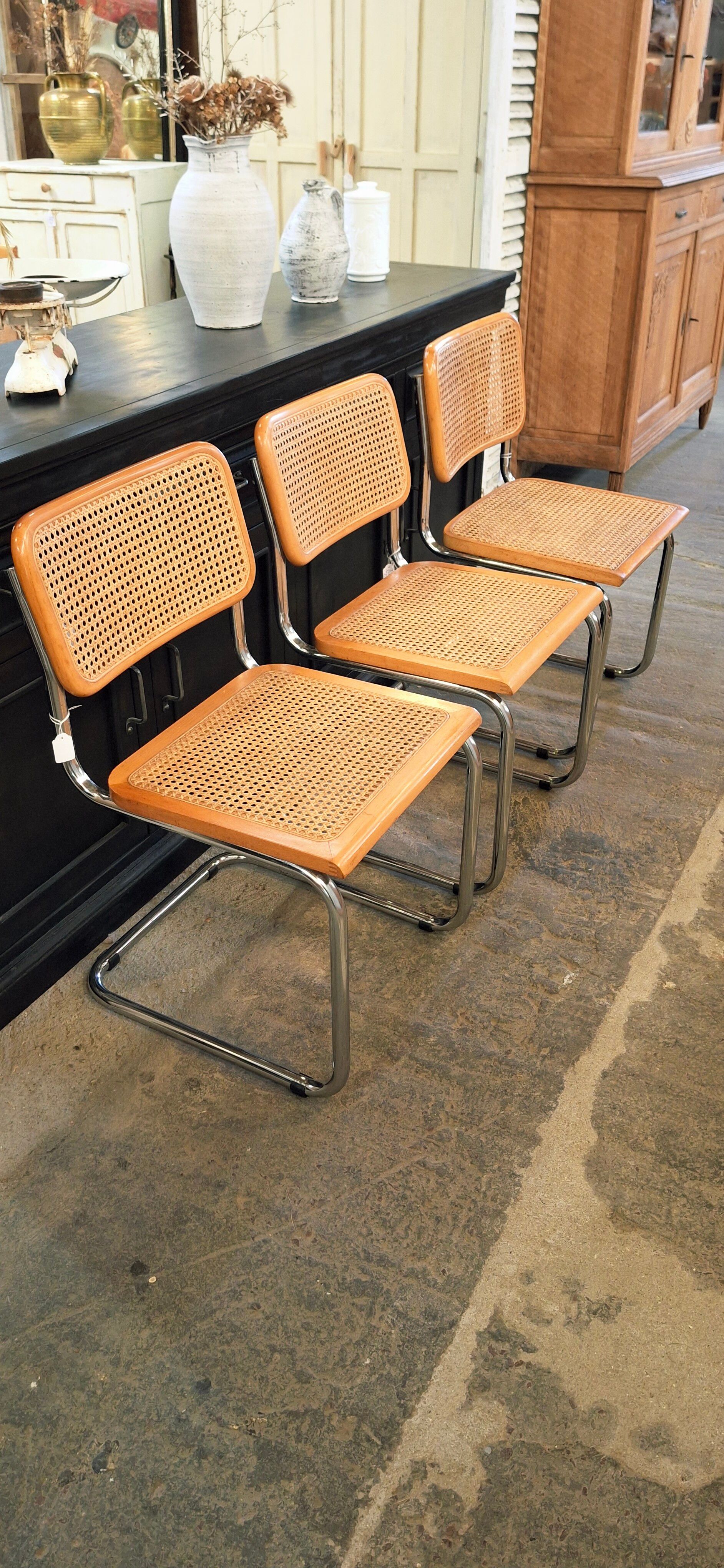 Chaises Marcel Breuer Cesca B 32