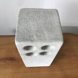 Stone sculpture lamp by Albert Tormos, circa 1970.