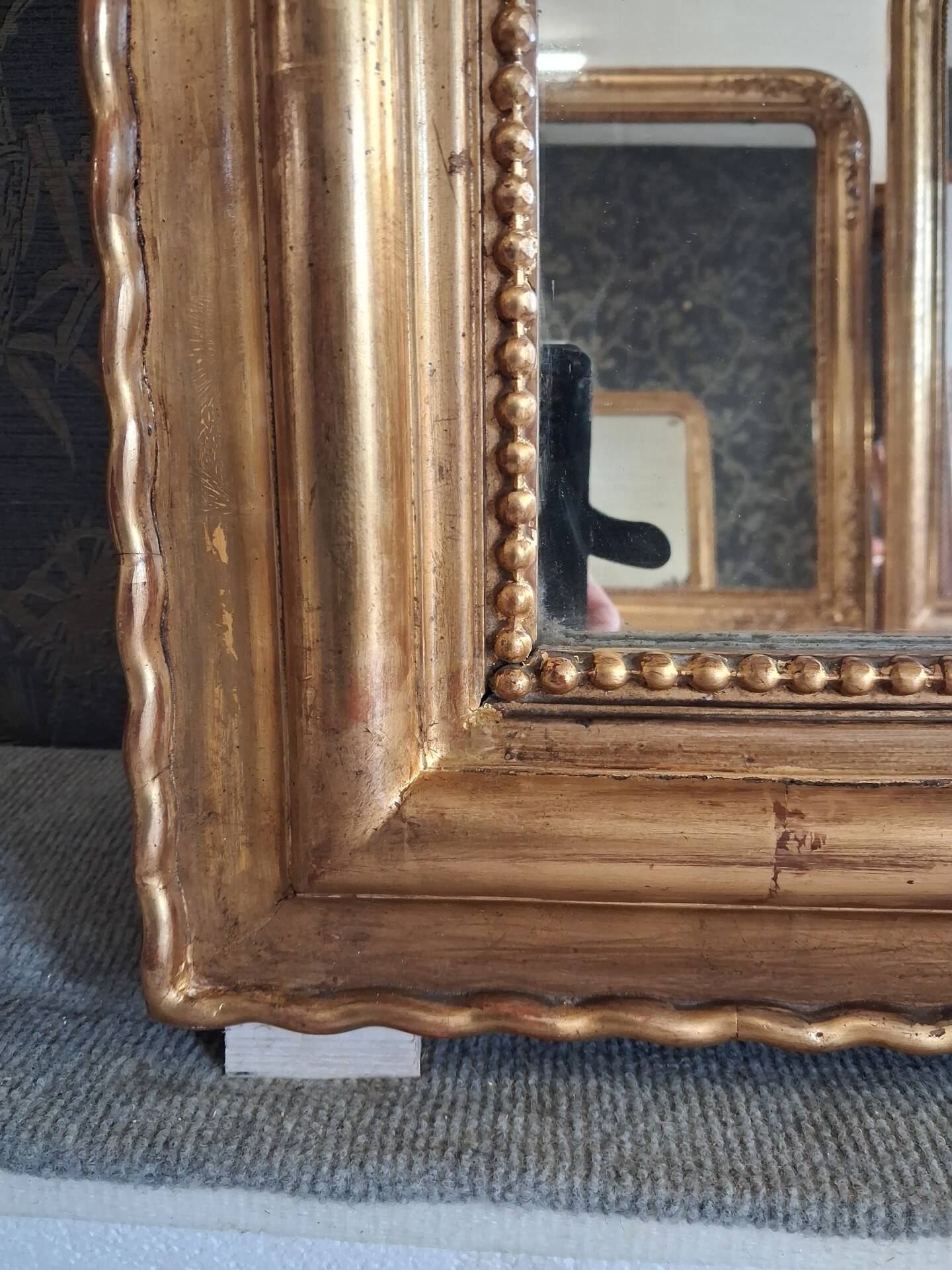 Louis Philippe mirror 125 x 82