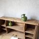Secrétaire bureau vintage ancien bois massif