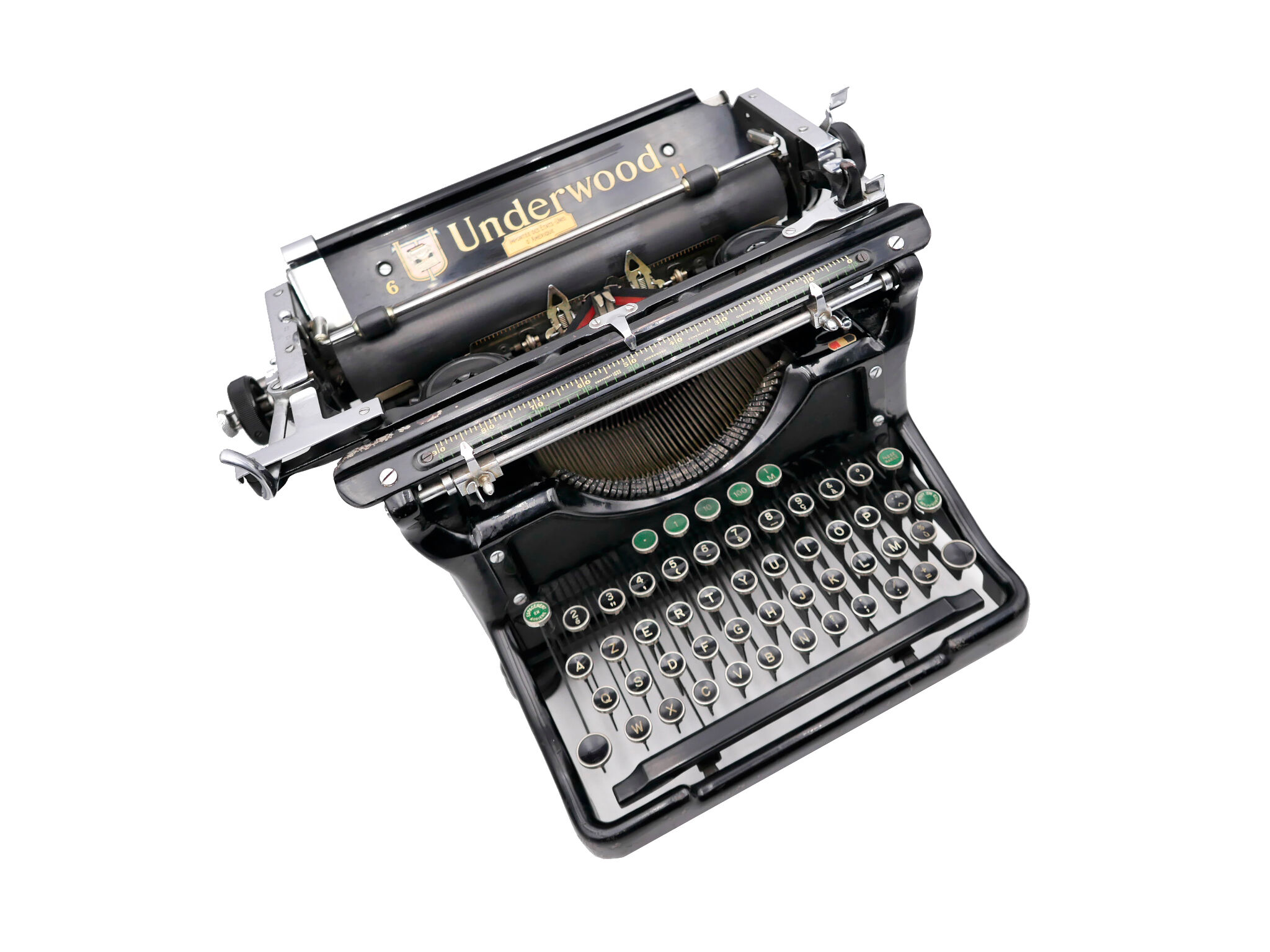 Underwood typewriter 6-11 revised ribbon new black 1930