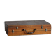 Boite de rangement en bois à fermoir