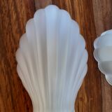 Paire d'appliques coquillages