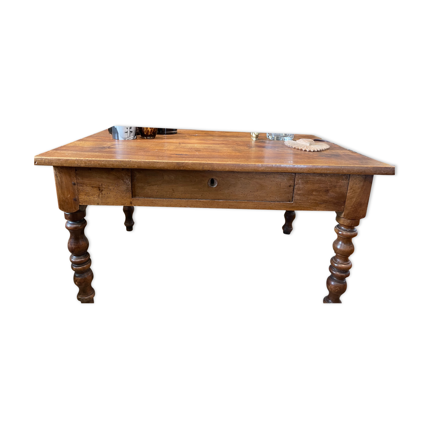 Wooden coffee table