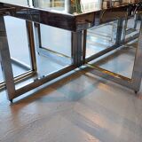 Vintage coffee table with 4 nesting tables