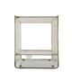 Designer plexiglass bookcase, Les Invisibles Marais International 70's