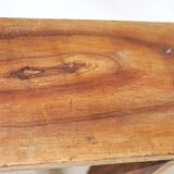 Farm bench in chene