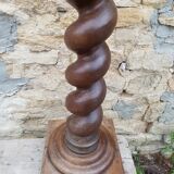 Wooden torso column