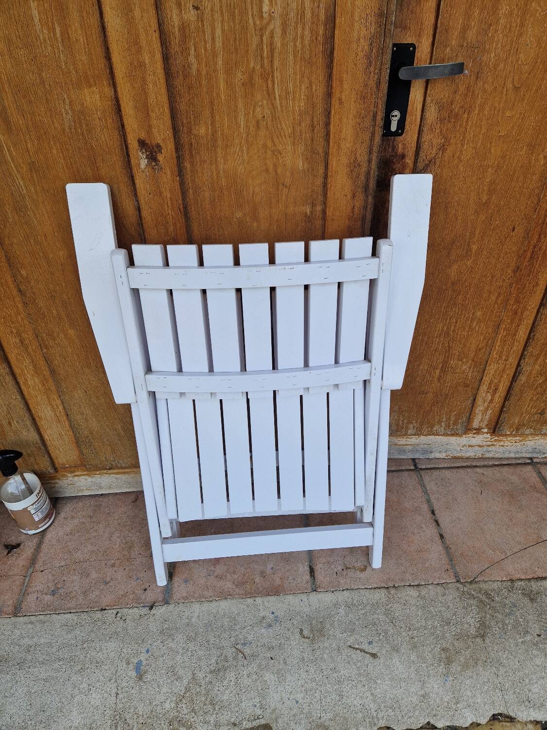 Triconfort vintage folding garden armchair