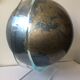 Globe en plastique plexiglass 1990 design