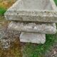 Pair of vintage antique stone Medici planters