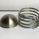 Cendrier inox années 70