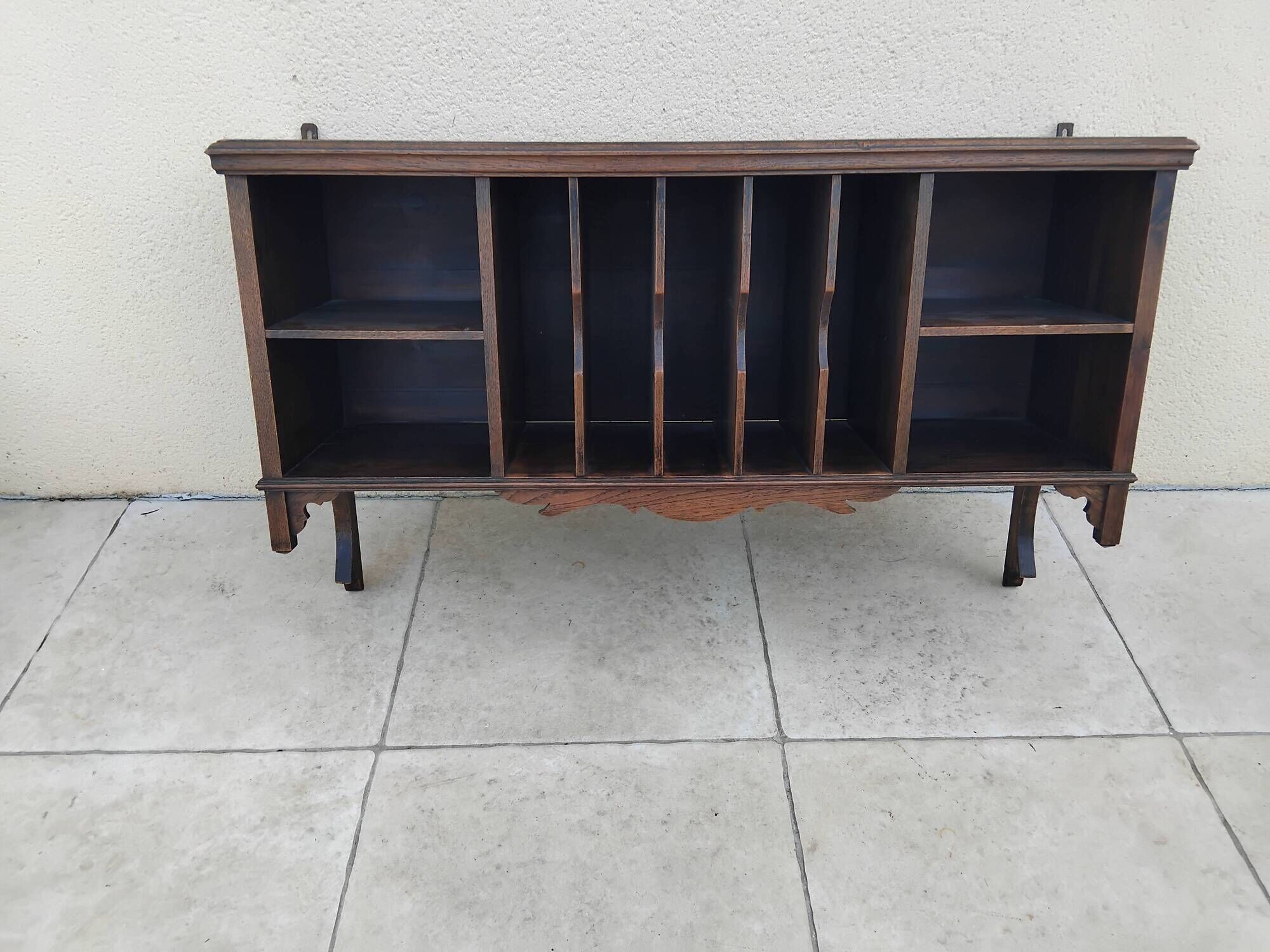 Old record player storage secretary