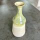 Stoneware Soliflore Vase - Beige and Almond Green