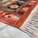 Vintage silk and cotton rug - 142 x 84cm