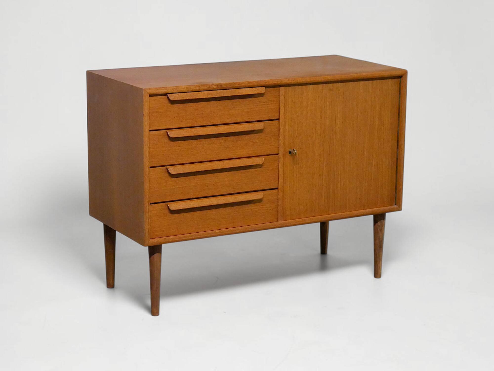 Enfilade scandinave en teck, 1960-1970