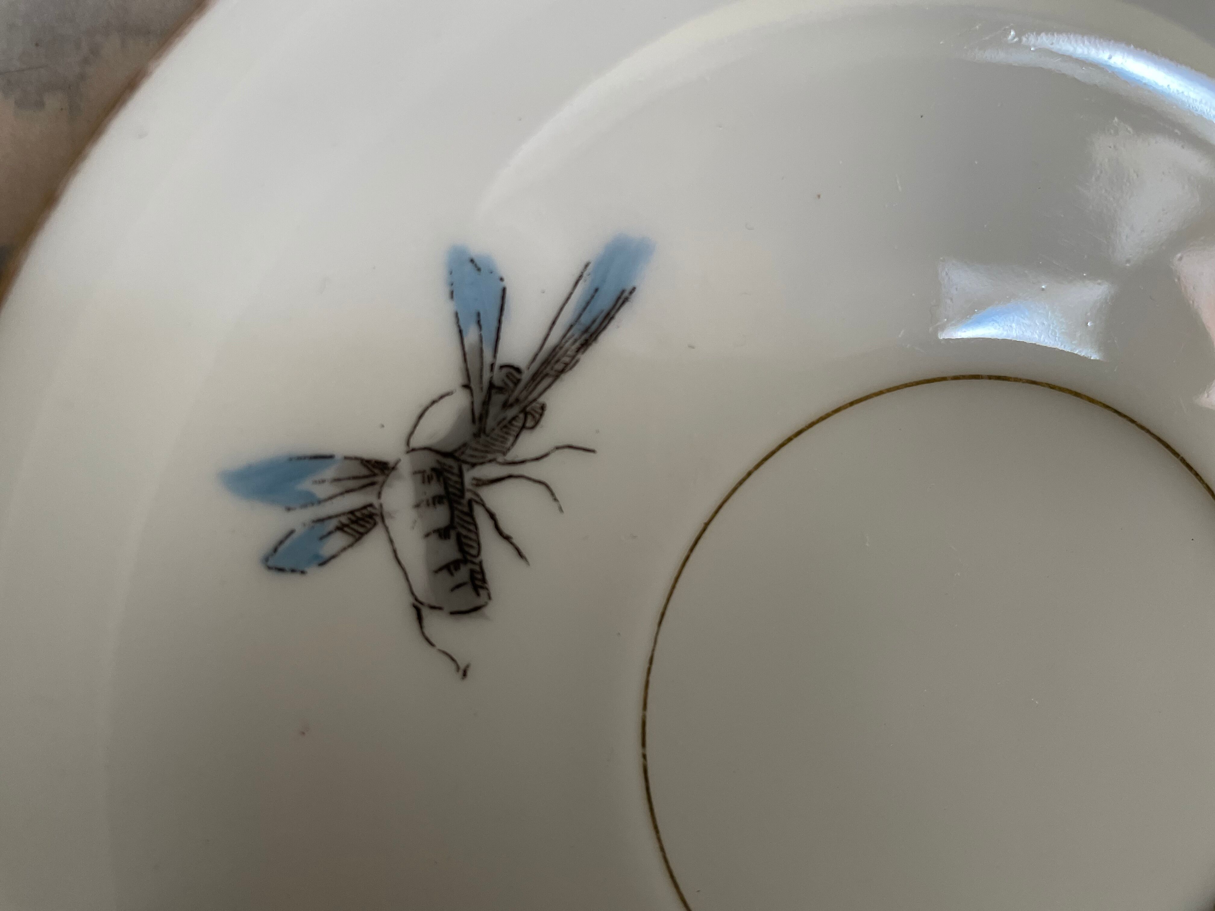 Fine porcelain tea cups