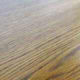 Rectangular coffee table in beech and oak from the 70s