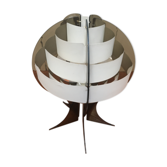 Morten Goettler lamp smoked plexiglas white slats