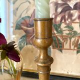Pair of retro copper candlesticks